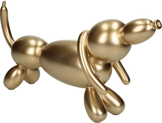 Cactula- Balloon Dog - Teckel - Goud