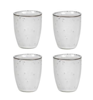 Broste Copenhagen - set van 4 espresso mokken - Nordic Sand