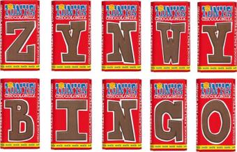 Tony Chocolonely Sinterklaas Letterreep 10 stuks van 180 gram | Melk diverse letters Fairtrade Sint Chocolade