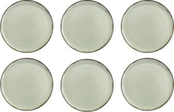 Cactula Kitchen Trend servies Zeegroen Ocean 24 cm bord set van 6