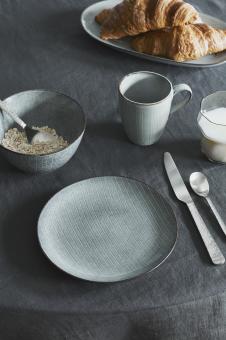 Broste Copenhagen Nordic Sea ontbijtset voor 4, 16 delig kom, ontbijtbord &  beker