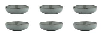 Kitchen Trend servies Petrol Ocean kom 15 cm set van 6