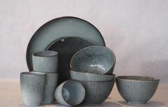 Broste Nordic Sea | Serviesset | Starterset | 4 pers.