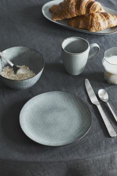 Broste Copenhagen Nordic Sea ontbijtset voor 4, 16 delig kom, ontbijtbord &  beker