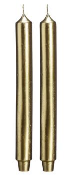 Cactula gouden metallic dinerkaasen XL Extra branduren 3.1 cm lengte 29 cm