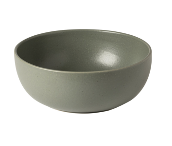 Casafina Pacifica - servies - saladeschaal Pacifica groen - 3L - aardewerk - H 10,1 cm