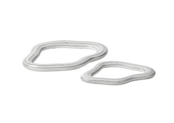 Broste Copenhagen Nordic Sand onderzetters set van 2 W 19 x L 25 cm